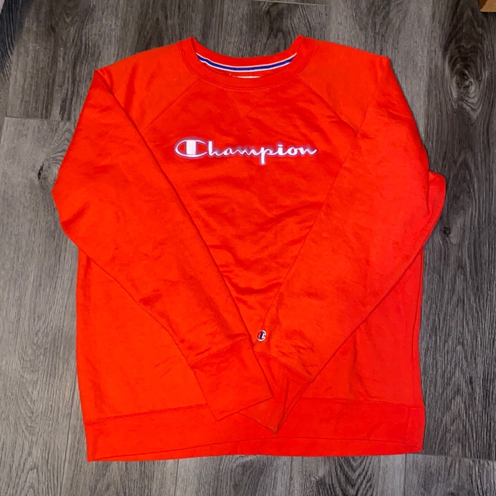 Womens XL Champion crewneck!!